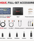 Accessories for 100W Portable Solar Panel Suitcase With Waterproof 10A Charge Controller including cables and connectors