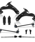 Suspension Kit With Front Lower Control Arm Sway Bar Link And Tie Rod End Boot For 2013 2015 Chevrolet Spark And 2014 2016 Spark EV