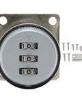 Keyless Combination Cam Lock With Password Security for Drawers Cabinets Lockers, Zinc Alloy, Rust Resistant with screws
