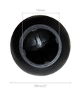 14Mm Camping Chair Replacement Feet Anti Sinking Rubber Ball Feet with 14mm diameter, showing top view and interior details.