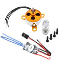 Ultra Lightweight 9G Micro Brushless Drone Motor With Multi KV Options 2200KV 2700KV 2900KV 3200KV Mount And 10A ESC Included For Tiny Quads And FPV Drones