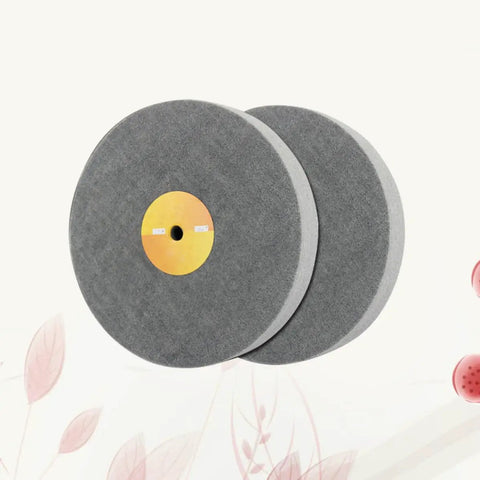 Nylon Fiber Polishing Wheel Buffing Pad Set 5pc Pro Grade High Efficiency Fine Polishing For Metal And Stainless Steel Perfect For Plant Maintenance