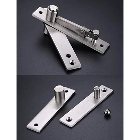 Heavy Duty Pivot Door Hinges For Wooden And Aluminum Doors With 360 Degree Shaft And Silent Hydraulic Soft Close Buffer Built To Last