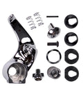 Locking Chrome Vent Window Handle Kit Left Side For GM Chevrolet Blazer Jimmy Suburban Trucks 1973 1994 parts layout