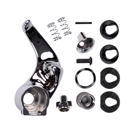 Locking Chrome Vent Window Handle Kit Left Side For GM Chevrolet Blazer Jimmy Suburban Trucks 1973 1994 parts layout