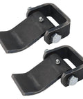 Trailer Hinges Heavy Duty Greasable For Dump Trailers And Trucks Door Hinge Built To Last With Smooth Swing And Steel Construction Fits Freight, Horse, And Cargo Trailers, black steel pair