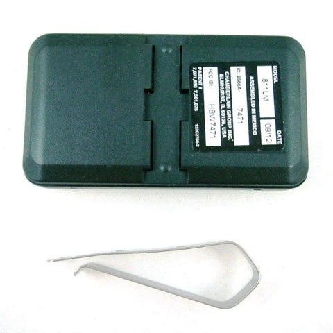Back view of One Button Twelve Code Switch Commercial Gate Opener Transmitter Remote Controller For 811LM And 813LM Encrypted Security