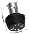 Five Pack Heavy Duty Fuse Block Caps Panel Mount Holders Compatible With Agc Mdl Adg Fuses For Boat Marine And Automotive Electrical Systems Smooth Durable Nylon Covers For Quick Hookup And Solid Performance - close-up view of a mounted fuse cap.