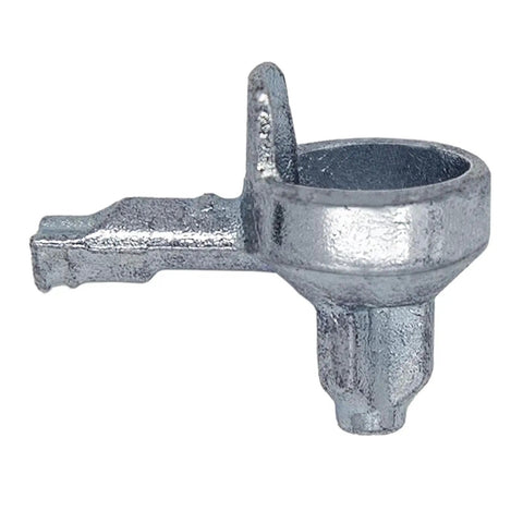 Single zinc alloy shelf peg from 100 Pack Zinc Alloy Cabinet Shelf Pegs For Easy Install No Tools Needed Replacement Pins For Kitchen Shelves