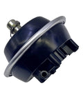 Side view of black HYXUAN 4WD differential vacuum actuator with metal mounting stud and multi-pin connector.