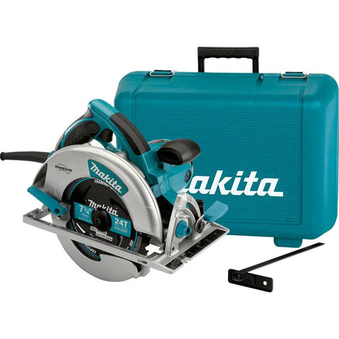 Beast Of A Lightweight Magnesium 7-1/4 Inch Circular Saw With 15 Amp Motor, 5,800 RPM, Built In LED Lights For Precise Cuts