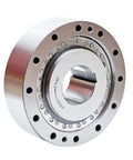 Heavy Duty One Way Overrunning Clutch And Mechanical Backstop For Gear Reducers, steel construction, viewed from side angle, 5-inch diameter