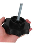 Hand holding Spare Tire Mounting Bolt For Secure Hold Down And Easy Install Durable High Strength Wheel Retention Screw