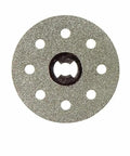 EZ Lock Diamond Wheel 1-1/2 Inch For Rotary Tools Quick Change Cutter With Diamond Coating For Hardened Materials front view
