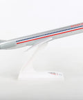 American Airlines MD-80 Model Airplane Kit 1:150 Scale With Snap-Fit Assembly And Display Stand Old-School AA Livery