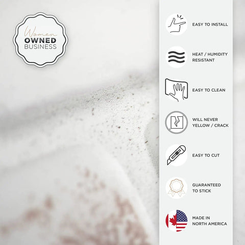 Peel And Stick Backsplash Tiles Brik Toscana X Large 5 Sheets 21.28 X 10.86 Inches 3D Stick On Tiles For Kitchen And Bathroom Reno Easy No Mess Install Made In North America White And Rusty Red with features list