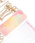 The Real Deal On DIY Keychain Crafting Comes In This Huge Kit Loaded With Iron Clasps Extender Chains Cards And Zip Pouches Plus Ropes To Build Sick Custom Keys Anyone Will Love It Done In Hours Perfect For Rainy Afternoons Or Group Time At Home Now, gold clasp chains and zip pouch kit