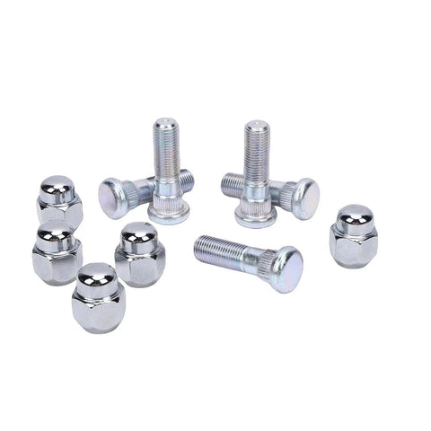 Heavy-Duty Wheel Lug Stud Nut Set High-Strength Steel Replacement Kit Perfect For Subaru Impreza Legacy Crosstrek Ascent Tribeca 2006-to-2025 With 48mm 5-Lug Bolts Pro Grade OEM Swap And Easy Install
