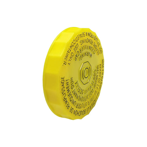 Yellow ABS plastic Brake Master Cylinder Fluid Reservoir Cap For Jeep Wrangler Cherokee Compass 2014 2020 And Chrysler 200 Pacifica 2015 2017 OE 68211910AB Fitment Direct Fit For Easy Install And Durable Seal Great Value