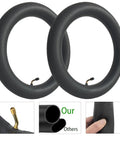 Two Pack 14x2.50 Inner Tubes For 14 Inch Bikes With Bent Valve Stem Heavy Duty Reinforced Thickness Replacement Tubes Strong Tube