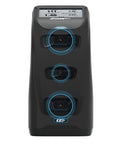 Front view of GC3S Golf Launch Monitor And Rangefinder Bundle for indoor and outdoor practice with three-camera system.
