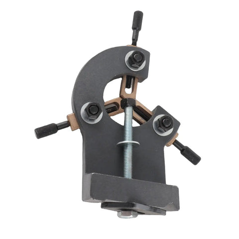 Rugged Mini Lathe Steady Rest With Rock Solid Aluminum Alloy Body and Triple Point Stability for precision turning.