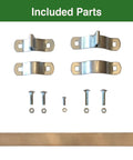 Self Closing Gate Closer With Adjustable Tension For Outdoor Pool And Dog Gates Heavy Duty Automatic Gate Stop hardware parts