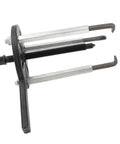 Heavy Duty Professional Carbon Steel Bearing Puller Kit Features 3 Jaw Gear Puller Set, adjustable steel jaws