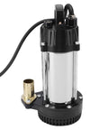 Top Shelf Stainless Steel Submersible Sump Pump With Three Hundred Watt Motor And Four Cubic Meter Flow showcasing a compact design.