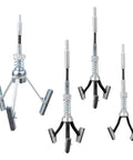 Shop Grade Adjustable Cylinder Honing Tool Kit For Smooth Motor Rebuilds And Precision Bore Finishing With Multiple Mandrels including four mandrels.