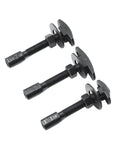 Heavy Duty Rear Axle Bearing Puller Tool Slide Hammer Extractor Kit With Three Sizes Plus Portable Case Makes Your Garage Hustle Go Faster On Any Vehicle And Keeps Setup Tidy For Simple Car Work By Beginners, three black steel sizes