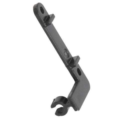 Black PTZ Soft Cable Pressing Parts and Fastener Clip for Drone Repair Quick Swap Design Hassle Free Installation for Mini 2 Gimbal Maintenance Durable Plastic Retainer Clips, side view of sturdy clip