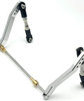 Rear Metal Sway Bar Anti Roll Kit For 1/10 RC Rock Crawler Beefy Aluminum Arms With Steel Sway Bar Adjustable Mounts
