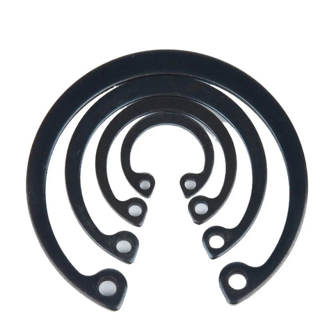 Heavy Duty M8 To M72 Internal Circlips 65Mn Steel C-Shape Retaining Rings, assorted sizes for reliable car and machine use.