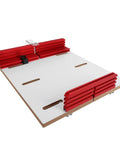 Crosscut Sled For Table Saw With Adjustable Aluminum Track And Composite Stopper Large Panel Capacity Woodworking Jig