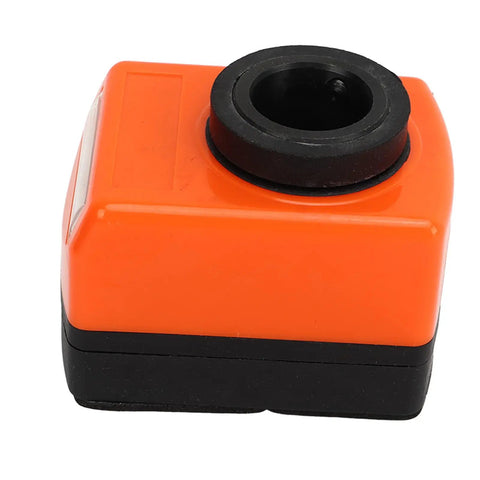 Side view of Lightweight Digital Bore Position Indicator With Clear Readout Mechanical Counter For Compact Lathe Machines.