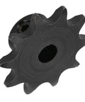 Durable 10 Tooth DBore Sprocket With SetScrew Design For Smooth Power Transfer and seamless industrial motor shaft connections.