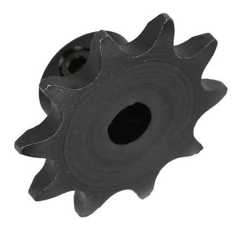 Durable 10 Tooth DBore Sprocket With SetScrew Design For Smooth Power Transfer and seamless industrial motor shaft connections.