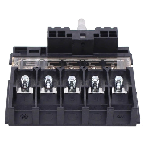 Slick Heavy Duty Fuse Block Box For Jeep Grand Cherokee 2012 To 2022 And Dodge Durango 2011 To 2024 showing five fuse slots.