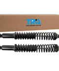 Rear Heavy Duty Shock Absorber Pair For 2000 To 2014 Chevy Tahoe GMC Yukon Suburban Yukon XL Escalade And Avalanche against box