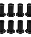 Eight Piece M6 Tube Nut Bolt Kit For Furniture Steel Connector Bolts With Flat Head Socket Cap Screws Black Finish Half Inch Outer Diameter