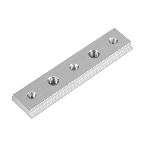 T Slot Miter Track Jig 100mm Aluminum Rail Kit Two Pack With M6 Small Holes And M8 Large Holes For 30 And 45 Degree Woodworking
