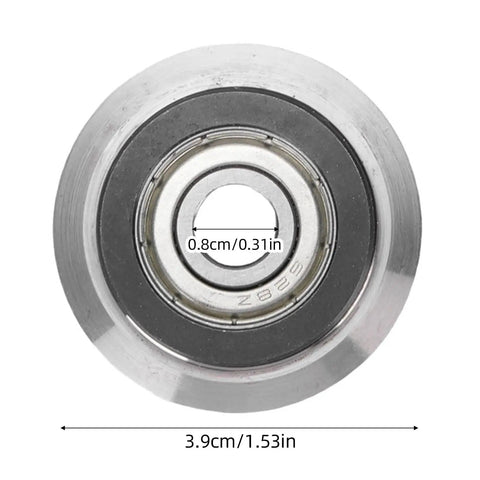 Amonida Wire Stripper Blades Replacement Vane Compatible With Power Cable Cutter High Sharpness Precision stripping tool wing, steel, 3.9cm diameter.