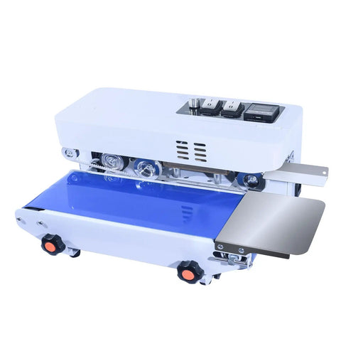 Commercial Heat Sealer For Bags And Films With Digital Temperature Control And Adjustable Speed Continuous Band Sealer Machine