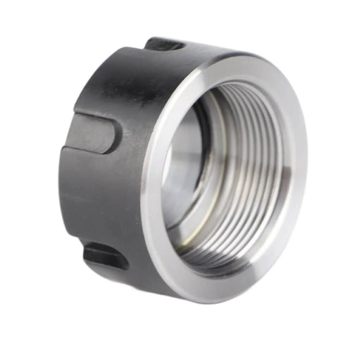 Rock Solid ER25 Dynamic Balancing Collet Nut Built Like A Tank With Heavy Duty Steel And A Tough Black Oxide Coating For Precision Lathe Chuck And Tool Setup, M32x1.5 thread.
