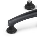 Close-up of 5pc Office Chair Caster Replacement Solid PU Wheel Mute Bearing Black with smooth black surface and durable design.