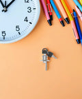 Hidden Desk Drawer Locks With Keys For Office Furniture Sneaky Safe Install Lock It Down Tight Sleek Concealed Lock with keys.