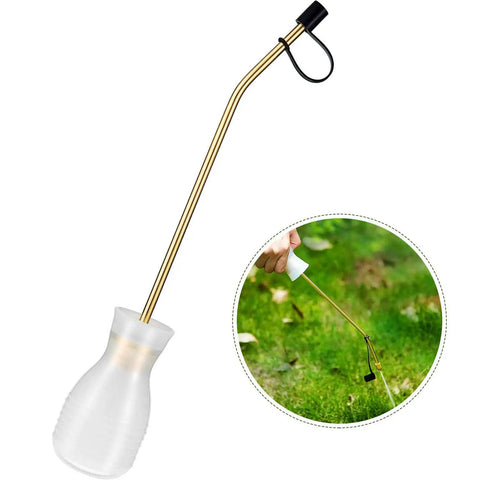 Diatomaceous Earth Bulb Duster with Long Copper Tube Garden Sprayer Applicator for Organic Gardening Rubber Bulb Duster for Pest Control