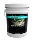 Heavy Duty Acrylic Sealer Urethane Epoxy Paint Stripper 5 Gallon container for coating removal on patio slabs.