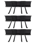 48 Inch Garage Tool Organizer Wall Mount Heavy Duty Storage Rack With 3 Rails And 6 Adjustable Hooks 300 Lb Load Capacity